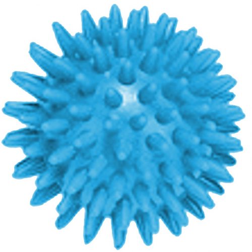 Noppenball 5 cm ø, blau-transparent