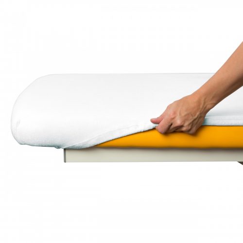 Spannbezug Frottee für Liegen 190 - 205 x 78 - 88 cm, weiß