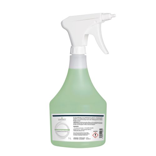 Kunststoff- und Kunstlederreiniger mit Sprüher, 1 Liter